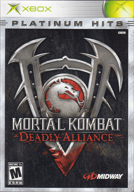 Mortal Kombat Deadly Alliance box art for Xbox